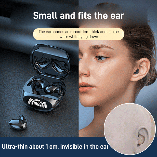 Auriculares inalámbricos Bluetooth para dormir a prueba de agua 5.2 Efecto de sonido