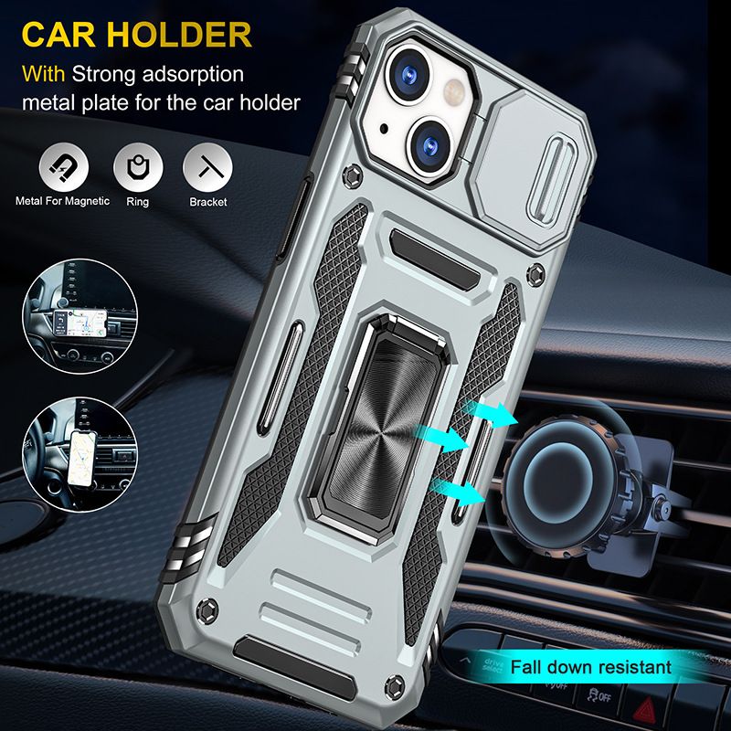 Funda de soporte rígida Armor para iPhone