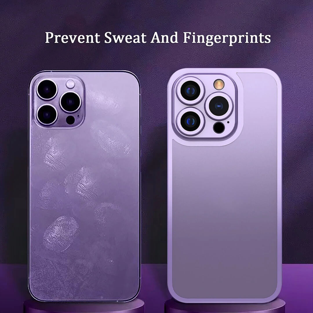Para iPhone 13/14, aleación de titanio, estuche para teléfono con globo de doble cara con todo incluido