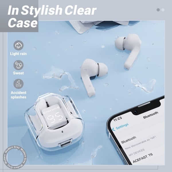 Auriculares Bluetooth con cancelación de ruido ENC