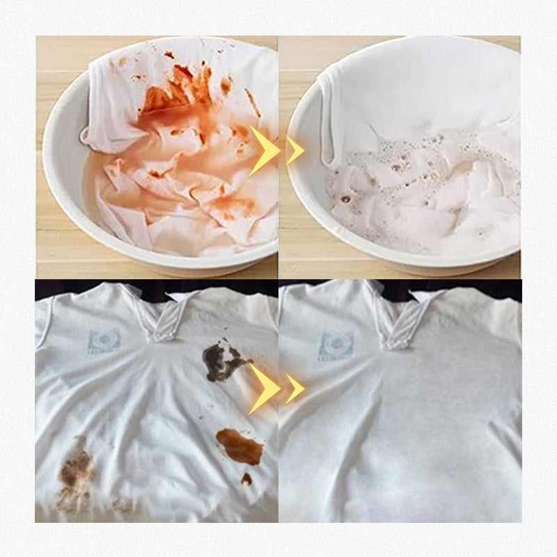 💥Quitamanchas enzimático activo para la colada - Camisa blanca Guardián💥