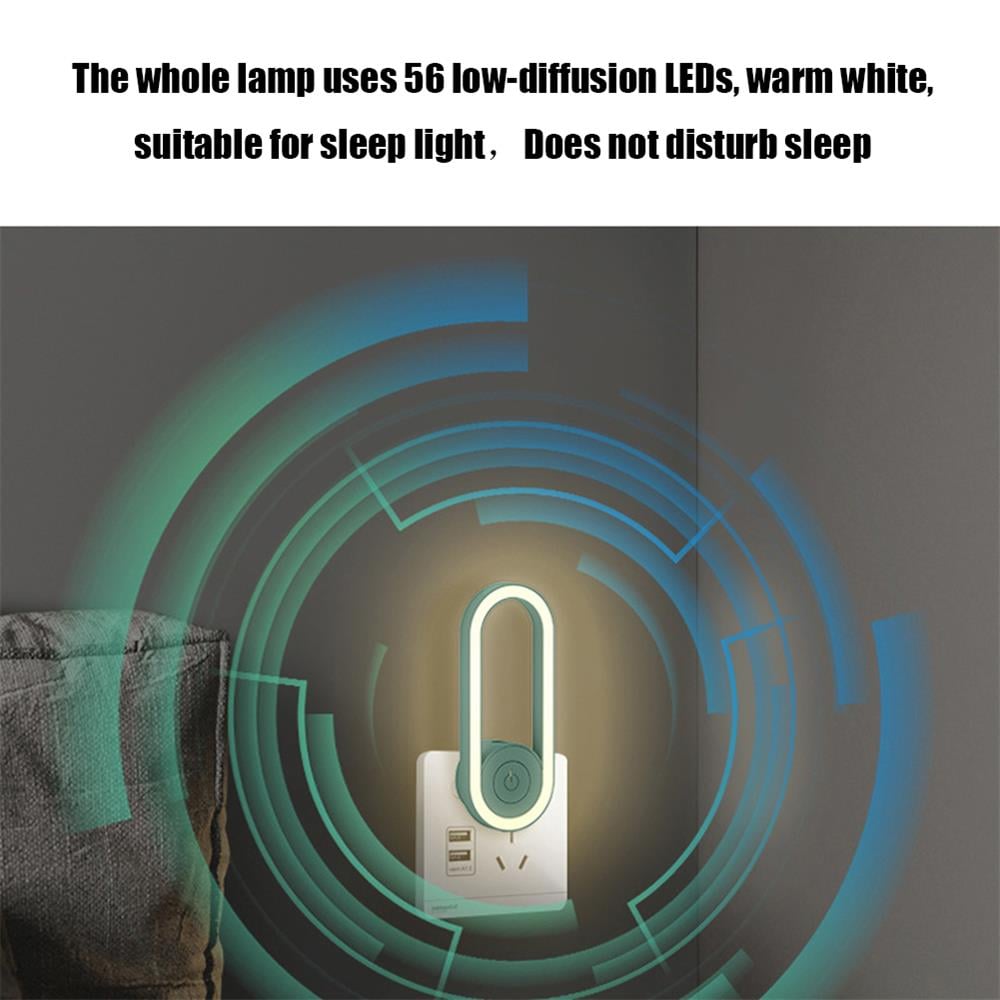 2023 El más nuevo repelente de plagas ultrasónico inversor con luz LED para dormir