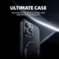 Funda de teléfono con soporte magnético para iPhone