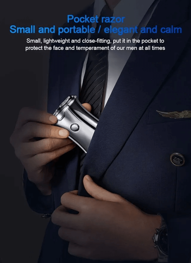 Mini afeitadora portátil eléctrica lavable🔥50% de descuento el último día🔥