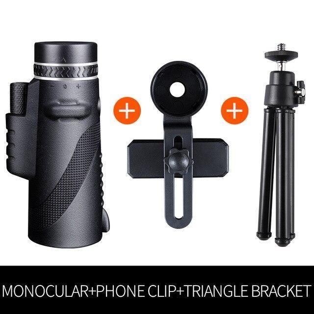 Telescopio monocular impermeable de alta resolución 40X60