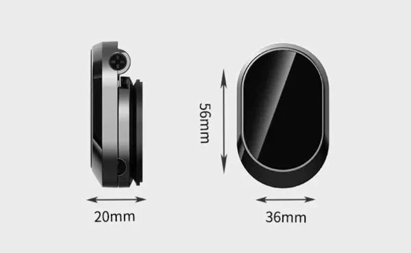 Soporte de teléfono magnético para coche【 Actualización plegable 】