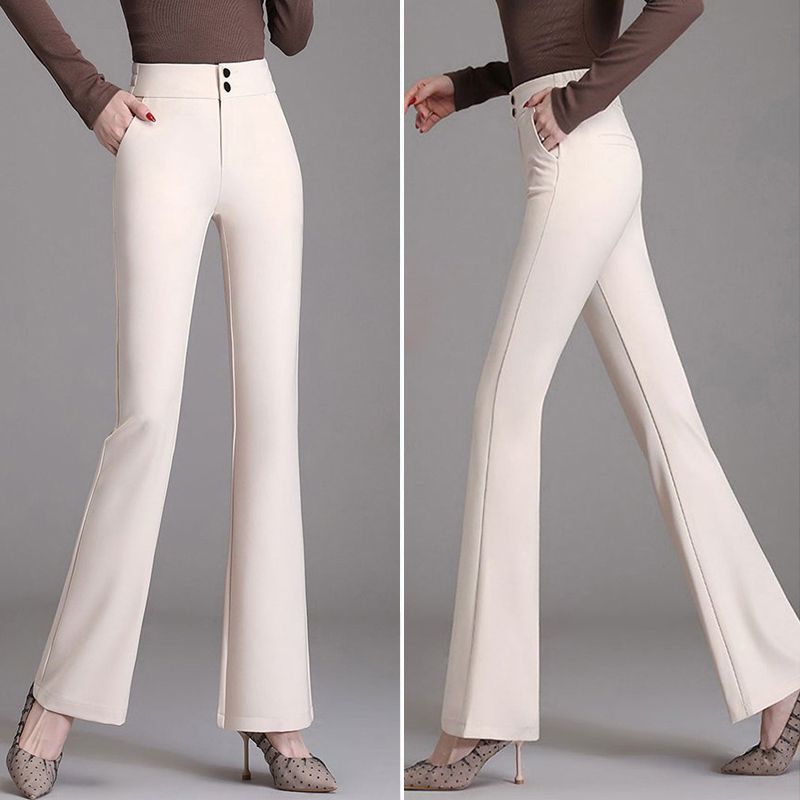 Pantalones acampanados elegantes de moda para mujer（50% DESCUENTO）