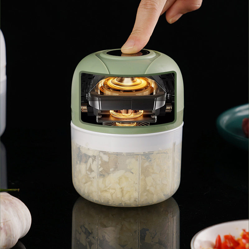 🔥Regalo Para su Cocina🔥Picadora de ajos eléctrica recargable por USB