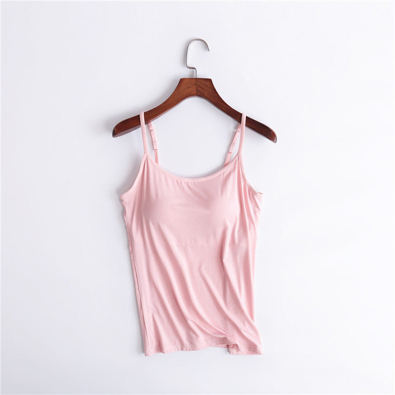 Camiseta con sujetador incorporado