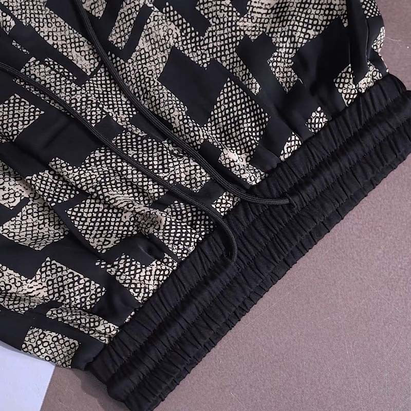 2023 Nuevo Estilo Hielo Seda Cintura Alta Pantalones Casual
