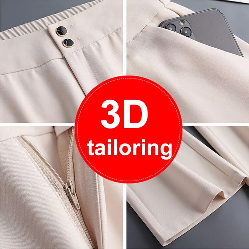 Pantalones acampanados elegantes de moda para mujer（50% DESCUENTO）