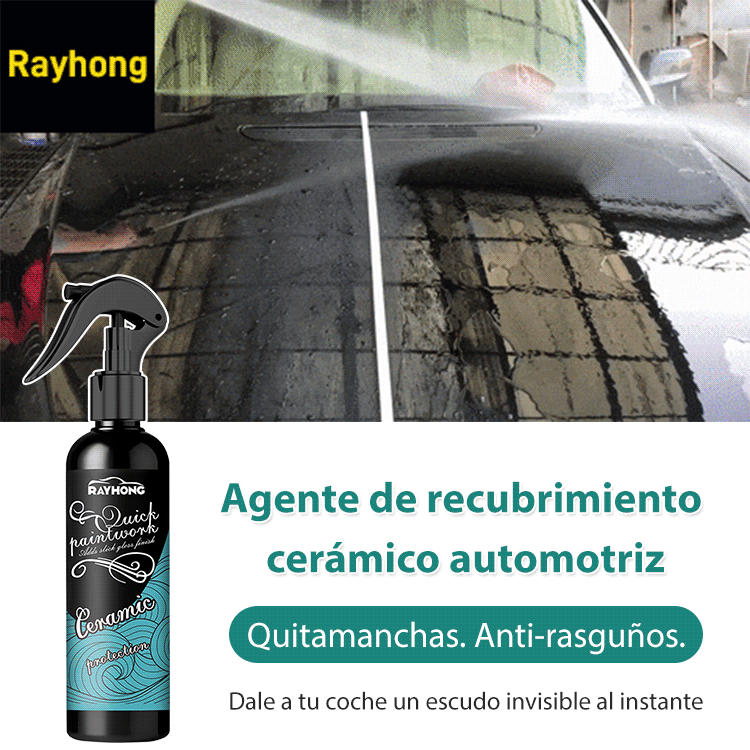 Agente de recubrimiento cerámico para automóviles