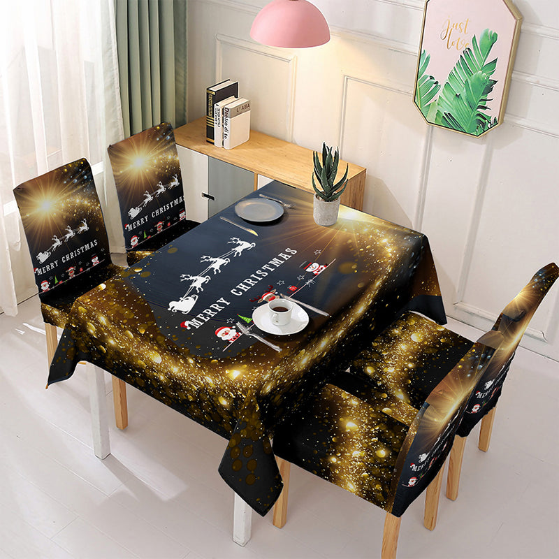 El mejor regalo -  Mantel de Navidad y Decoraciones de Fundas para Sillas