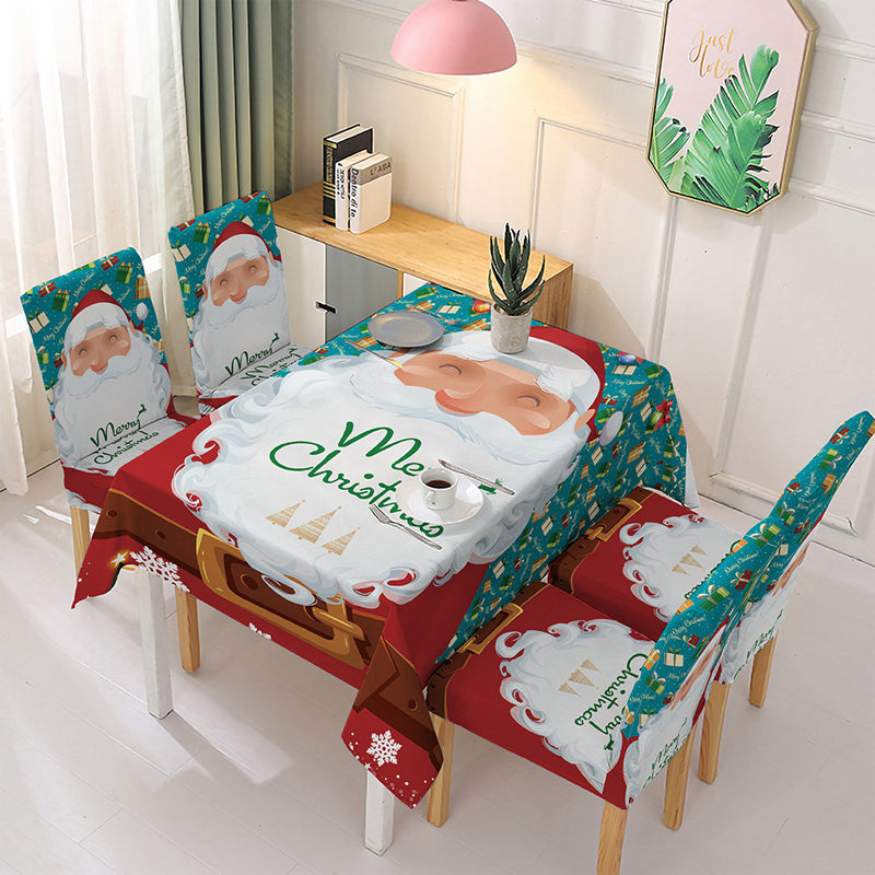 El mejor regalo -  Mantel de Navidad y Decoraciones de Fundas para Sillas