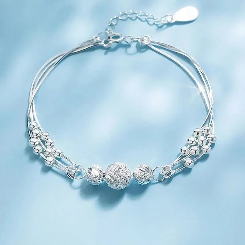 Pulsera de abalorios de la suerte