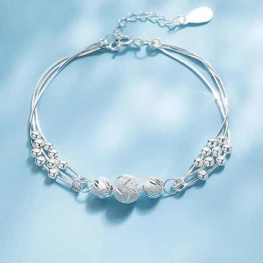 Pulsera de abalorios de la suerte