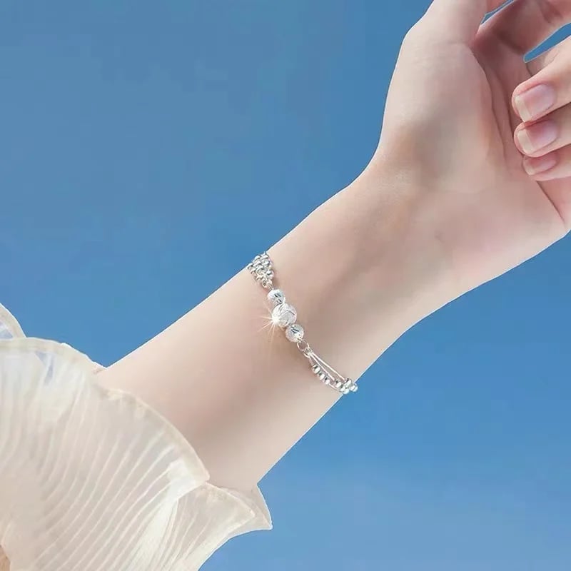 Pulsera de abalorios de la suerte