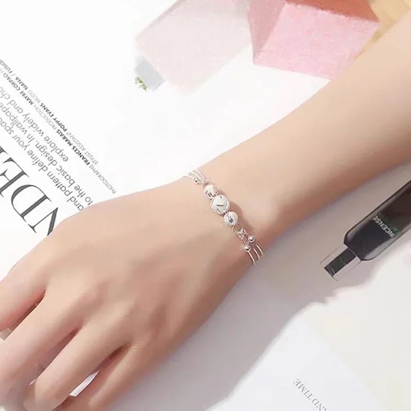 Pulsera de abalorios de la suerte