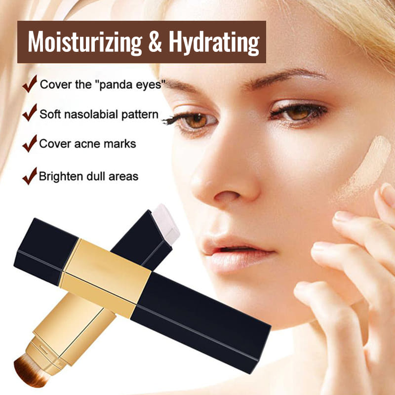 【📦Compra 2 obtén 1 gratis】Stick de base de maquillaje corrector de dos extremos.