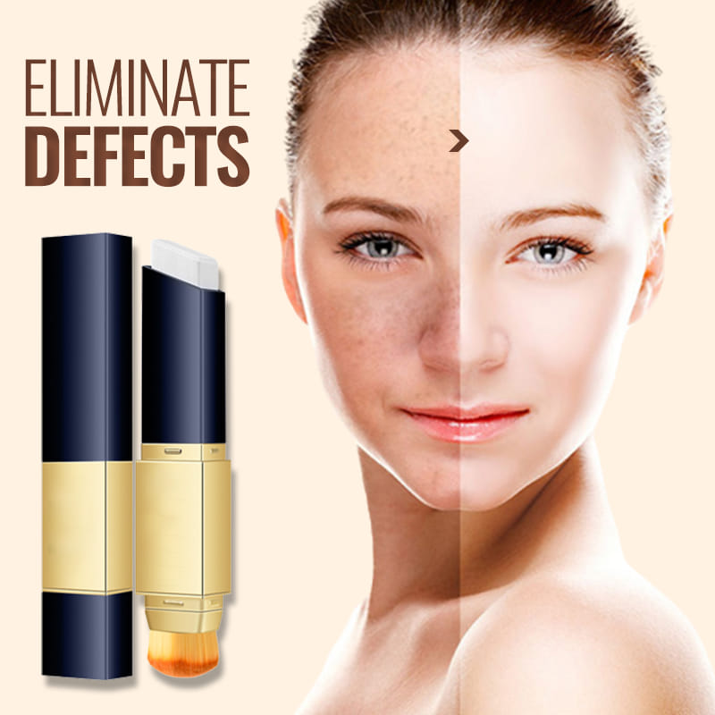 【📦Compra 2 obtén 1 gratis】Stick de base de maquillaje corrector de dos extremos.