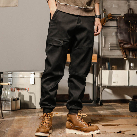 Pantalón jogger holgado de harén para hombre