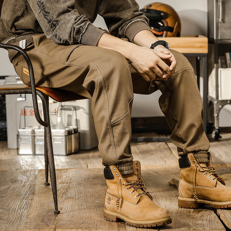 Pantalón jogger holgado de harén para hombre