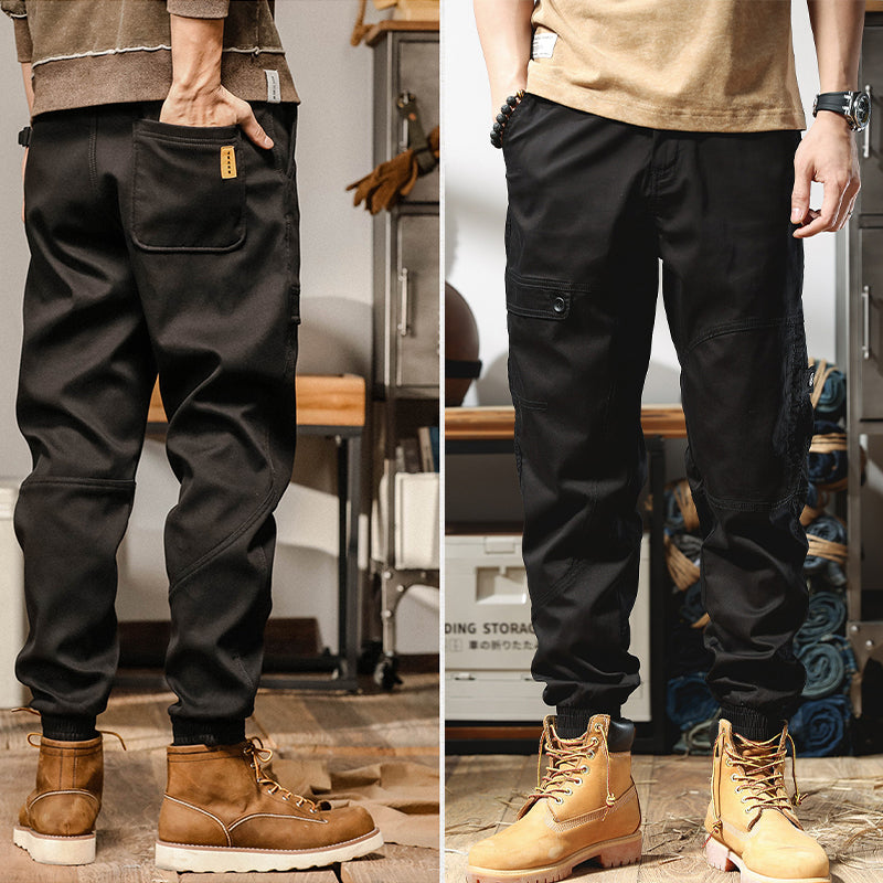 Pantalón jogger holgado de harén para hombre