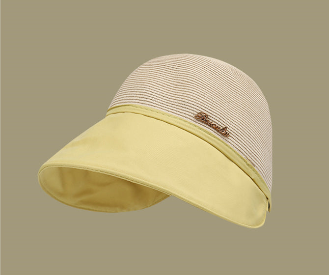 2023 Nueva Sombrero protector solar de ala ancha para mujer para salir a la playa en verano (50% DE DESCUENTO)