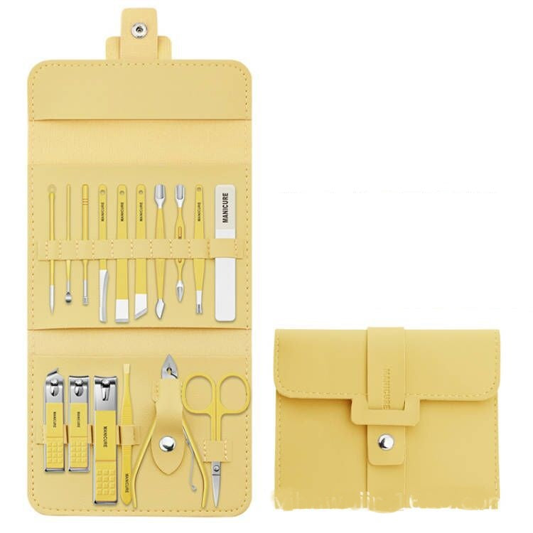 Regalo Perfecto-Set De Cuidado De Uñas De 16 Piezas (Diez Colores)
