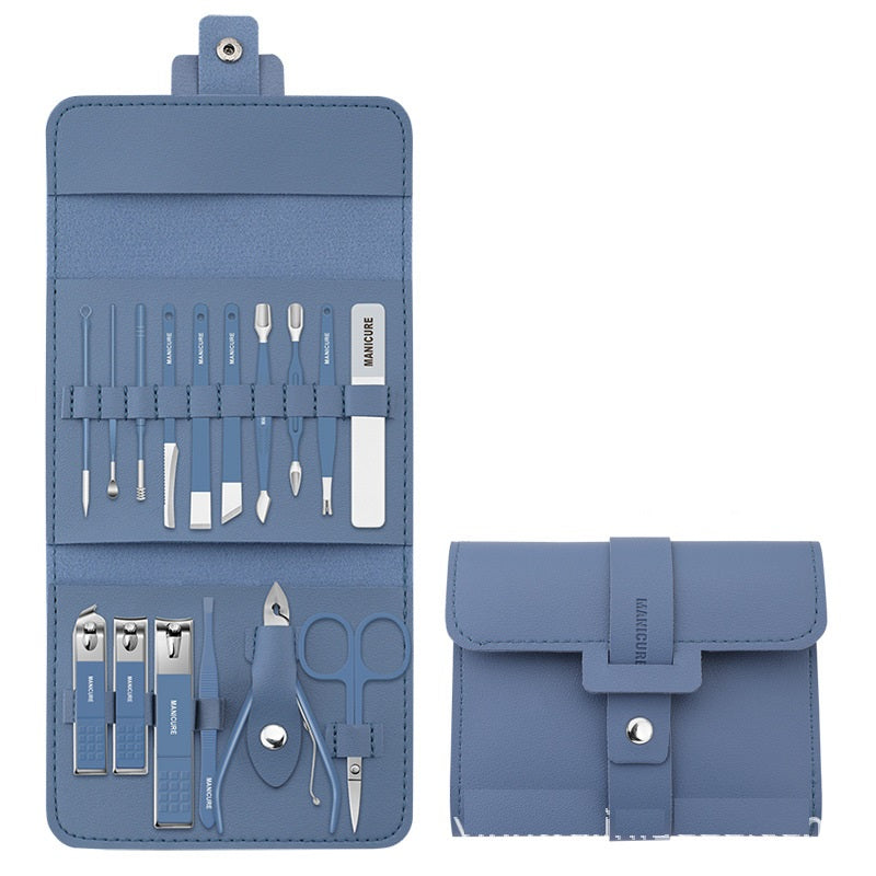 Regalo Perfecto-Set De Cuidado De Uñas De 16 Piezas (Diez Colores)