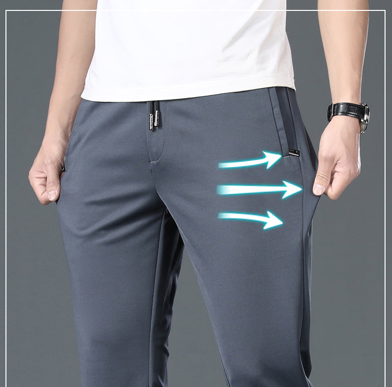 PANTALÓN CASUAL RECTO ANTIARRUGAS HOMBRE（Compra 2 envío gratis）
