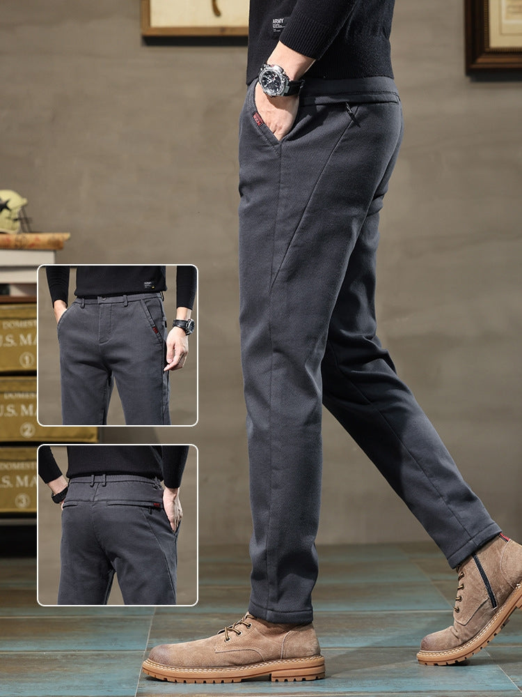 🎅Rebajas de Navidad, 50% de descuento🔥Pantalón recto para hombre