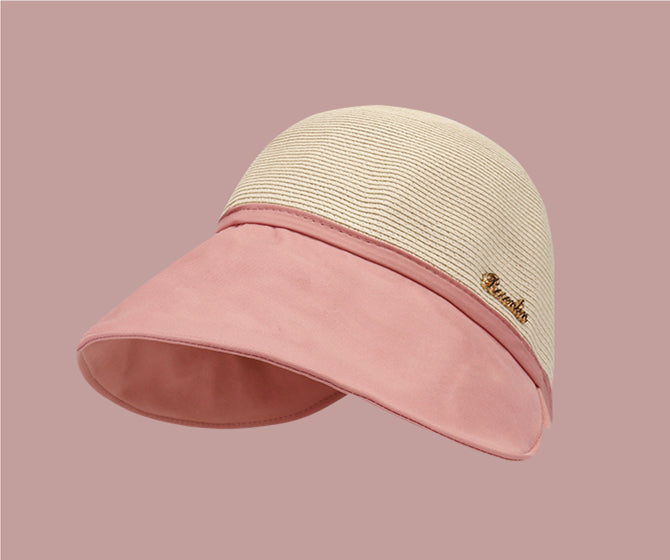 2023 Nueva Sombrero protector solar de ala ancha para mujer para salir a la playa en verano (50% DE DESCUENTO)