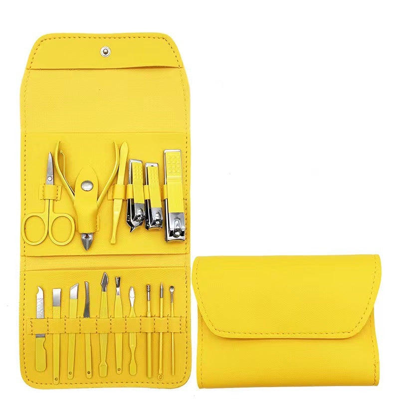 Regalo Perfecto-Set De Cuidado De Uñas De 16 Piezas (Diez Colores)