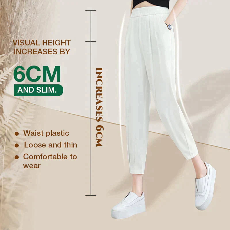 Pantalones Rectos Transpirables y Elásticos para Mujer