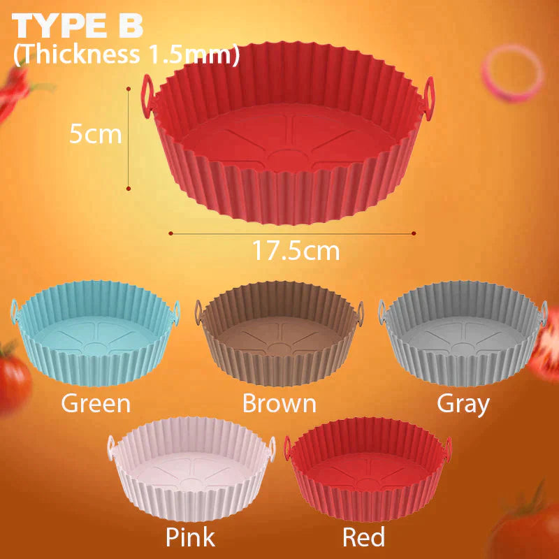 Compra 2 y llévate 1 gratis 🔥Air Fryer Silicone Baking Sheet
