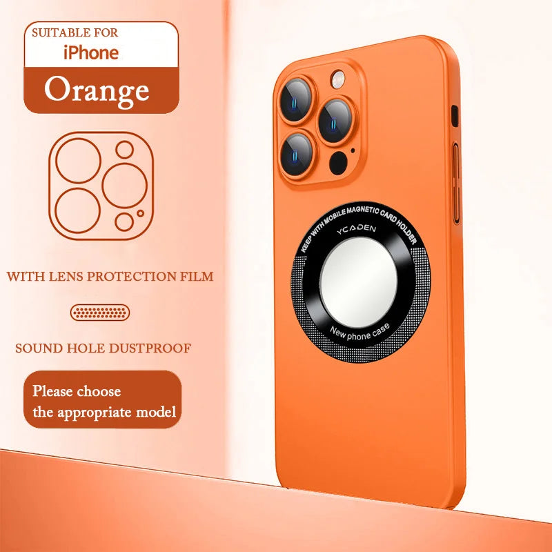 2023 NEW Funda de malla antipolvo con marca de fuga magnética para iPhone