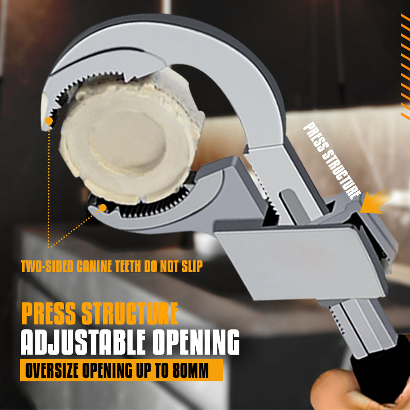 Llave universal ajustable de dos extremos