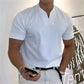 Camiseta de fitness de manga corta de negocios para caballeros de hombre