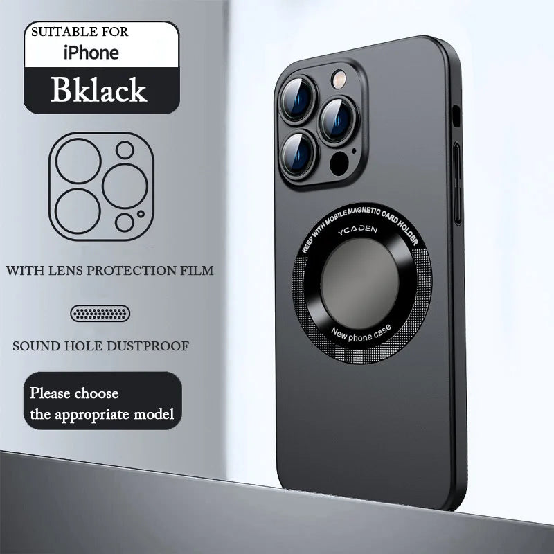 2023 NEW Funda de malla antipolvo con marca de fuga magnética para iPhone
