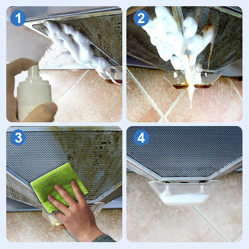 Espuma limpiadora multiusos - simplemente pulverizar y limpiar