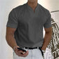 Camiseta de fitness de manga corta de negocios para caballeros de hombre