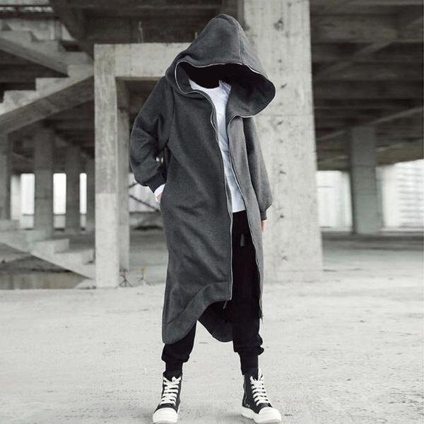Regalo Ideal - Abrigo Largo con Capucha de Manga Larga Nazgul Unisex
