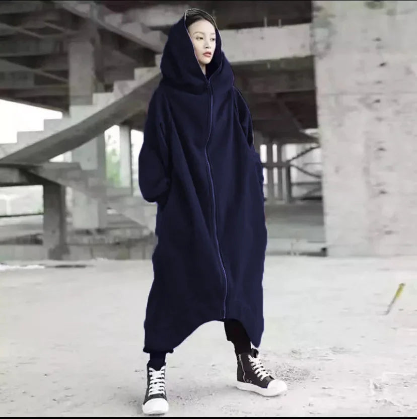 Regalo Ideal - Abrigo Largo con Capucha de Manga Larga Nazgul Unisex
