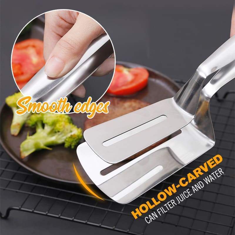 Pinza de acero inoxidable para barbacoa