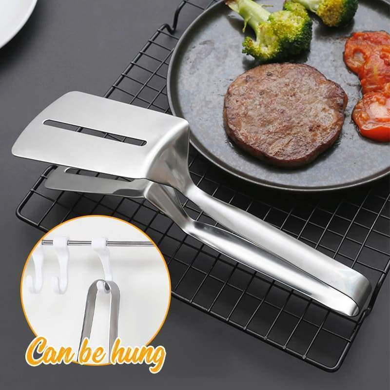 Pinza de acero inoxidable para barbacoa