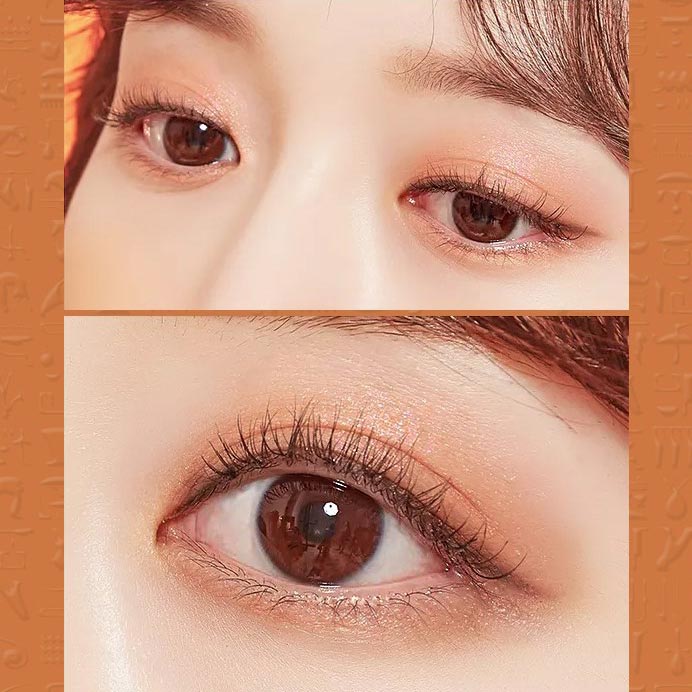 [Regalo para una mujer delicada] 4pcs Luz de doble color Sala de ojos de lujo para gente perezosa