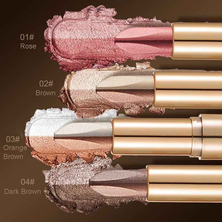 [Regalo para una mujer delicada] 4pcs Luz de doble color Sala de ojos de lujo para gente perezosa