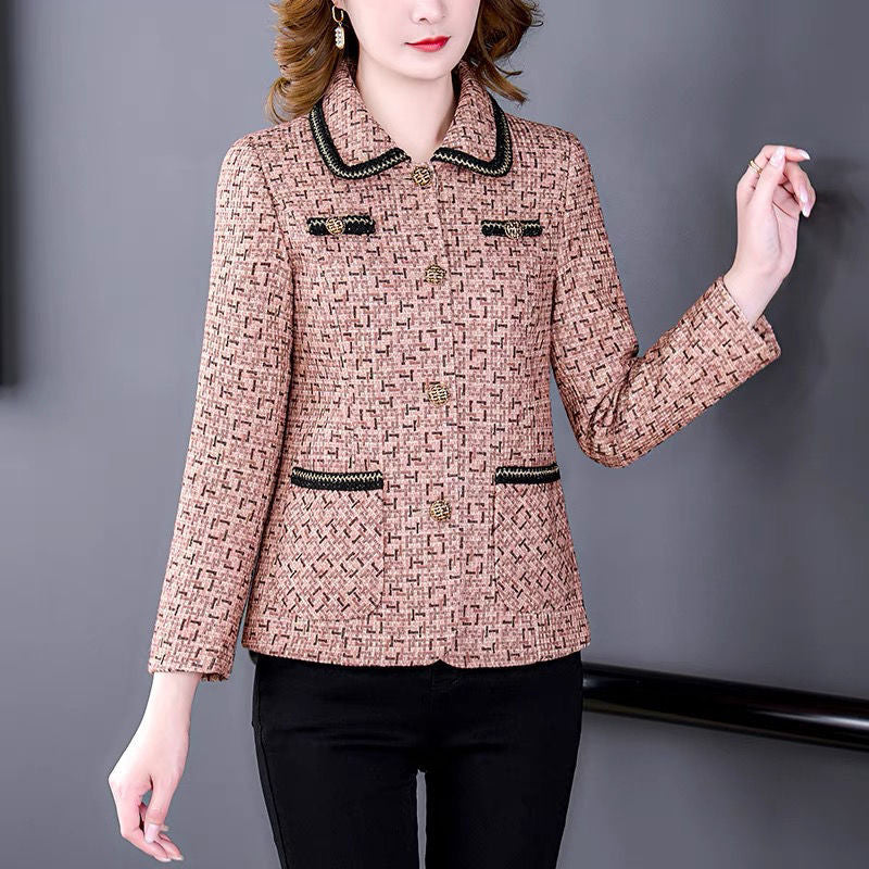 Chaqueta Vintage de Botones Elegantes para Mujeres-Perfecto Regalo