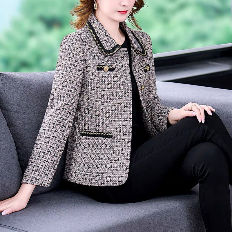 Chaqueta Vintage de Botones Elegantes para Mujeres-Perfecto Regalo
